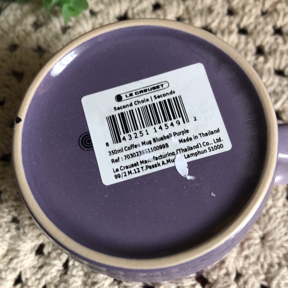 Le Creuset Coffee Mug BLUEBELL PURPLE - Picture 6 of 6